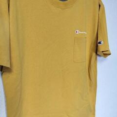 【未使用品】チャンピオンTシャツ(Lサイズ)マスタード色の画像