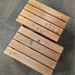 木製踏台　足台　椅子　チェアの画像