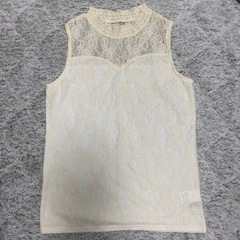 INGNI レーストップス　ノースリーブ　M