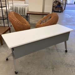 【OF-20】美品 okamura オカムラ フラップ式 会議テ...