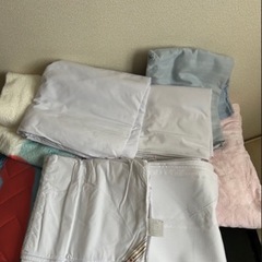 シーツ（月の友会製）・タオルケット
