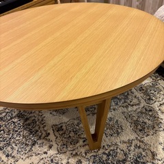 新品！こたつテーブル円形105センチ　