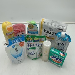 終了洗剤　シャンプーなど9点セット