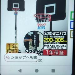 屋外バスケットゴール