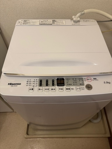 ハイセンス　2021年　5.5㎏　HW-E5504