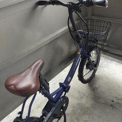 シャンク大王指定　折り畳み電動アシスト自転車　ジャンク品