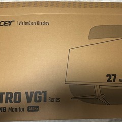 美品ゲームモニター27