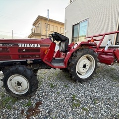 SHIBAURA トラクター 19馬力　4WD D195F パワステ 