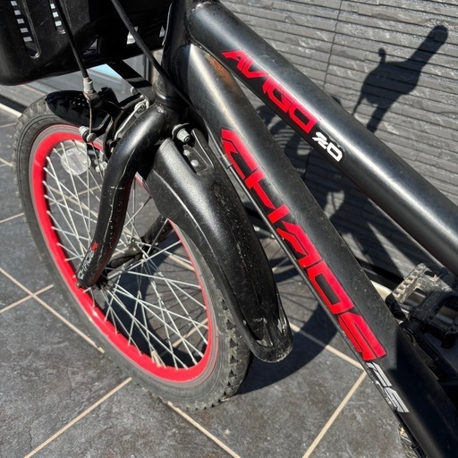 自転車 キッズ 男の子】22インチ ブラックフレーム マウンテンバイク 6