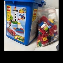 レゴブロック　青の箱