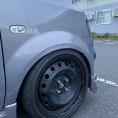 ラクティス用16インチ鉄チンホイール