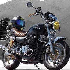 ゼファー400 kawasaki zephyr カスタム車両の画像