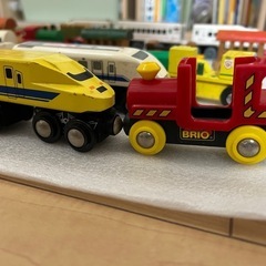 おもちゃレール&乗り物セットの画像