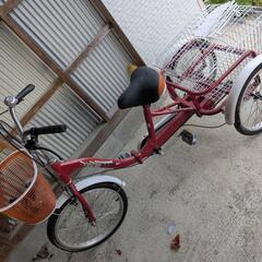 三輪自転車の画像