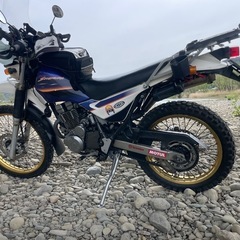 美車　走行少ない13.000キロ　 スーパー
シェルパ250  調子良好　オフロードバイク の画像