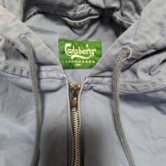 フルジップパーカー　カールスバーグ　薄手の画像