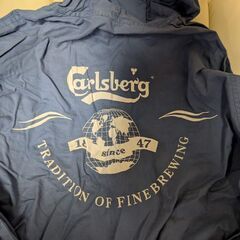 フルジップパーカー　カールスバーグ　薄手の画像