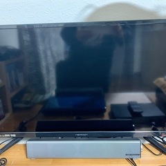 32型液晶テレビ、Blu-ray&DVDデッキ、サウンドバーの3...