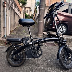 フル電動自転車　48V/25ah 大容量バッテリー　アクセル付ひ...