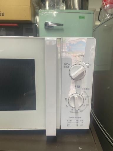 配送可能　保証付き 2020年製ハイアール 電子レンジ ターンテーブルタイプ 横開き 17L 60Hz（西日本地域対応） ホワイト J