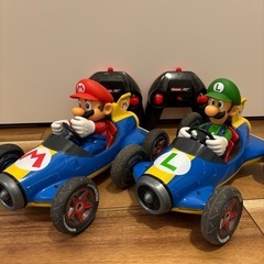 マリオカート　ラジコン　ビッグ　RC  マリオ　ルイージ