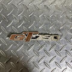 SUZUKI GT750 サイドカバーエンブレム 片側 スズキ ...