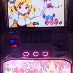 パチスロ　まどマギAタイプ　不要機付き