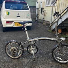 captain stag 折りたたみ自転車