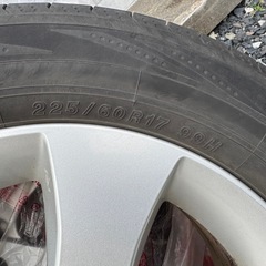 225/60R17 タイヤ　ホイール　スバル　レガシィ　アウトバックの画像