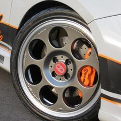 🆕アバルト他流用にも中古希少ホイール4本セットOZ RACING...