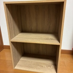 ２段カラーボックス　3つまで！