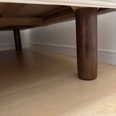 無印良品　脚付マットレスポケットコイル　セミダブル(幅120cm)の画像