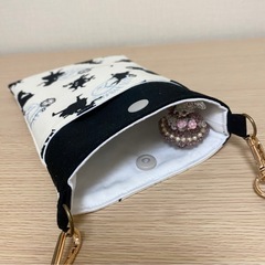 スマホショルダー(前ポケット付) アリスシリーズの画像