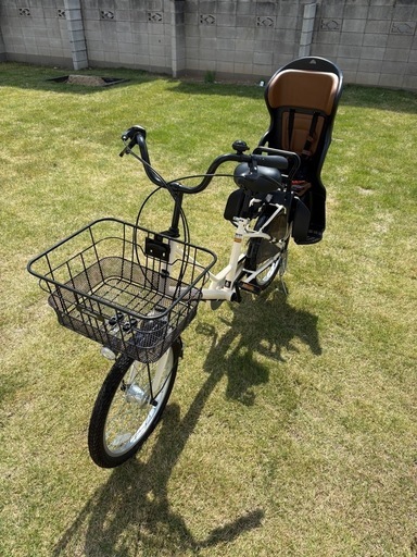 内装3段ギア20インチ自転車シート付き