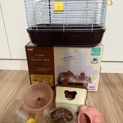 大きな扉のショコラハウス+ ハムスター ハウス 隠れ家 寝床 陶...