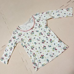 長袖　肌着　下着　インナー　女の子　まとめ　90の画像