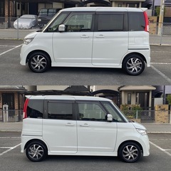 ⭐️コミコミ価格⭐️★車検令和7年8月まで★社外ナビ★TV★ETC付き★NISSAN ルークス ハイウェイスター★の画像