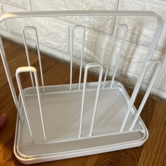 新品未使用品！水筒やコップの水切りの画像