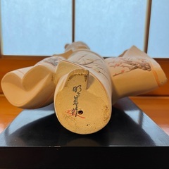 博多人形（梅に鶯）の画像