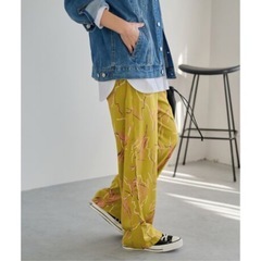 ジャーナルスタンダード・プリントパンツ(F)