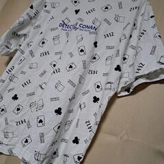 アニメ 名探偵コナン 半袖Tシャツ M トランプ&怪盗キッド柄