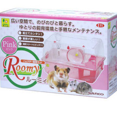 新品未使用 ルーミィ ピンク ケージ ペット