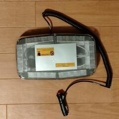 動作確認のみ 12V LED式 赤/青 パトライト 四面発光の画像