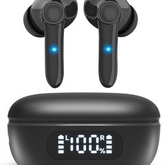 新品未使用・未開封　ワイヤレスイヤホン Bluetooth5.4 ノイズキャンセリング Siri対応の画像