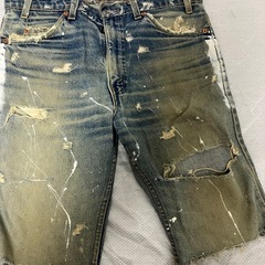 超レア‼️ ダメージペイントジーンズ