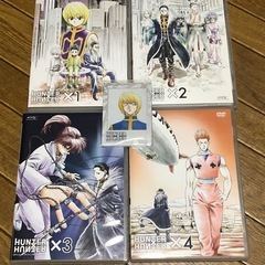 HUNTER × HUNTER OVA DVD 全4巻 クラピカ クロロ スチールカード