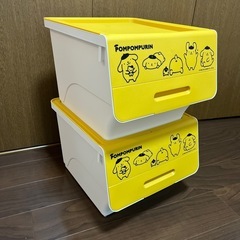 ポムポムプリン 収納ボックス 中型