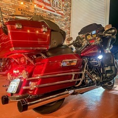 ★ウルトラ　エレクトラグライドウルトラクラシック　flhtcu 車検付 マンババックギア　エアクリ　マフラー　カスタム極上車★大幅値下げ‼️
の画像