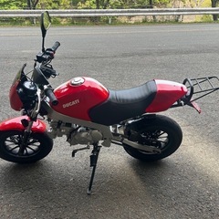 ホンダモンキーrロンシンエンジン125ccドゥカティモンスター仕様