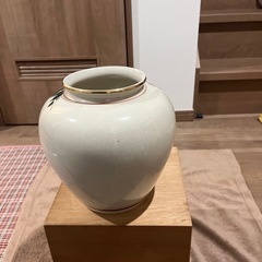 九谷焼花瓶　大の画像